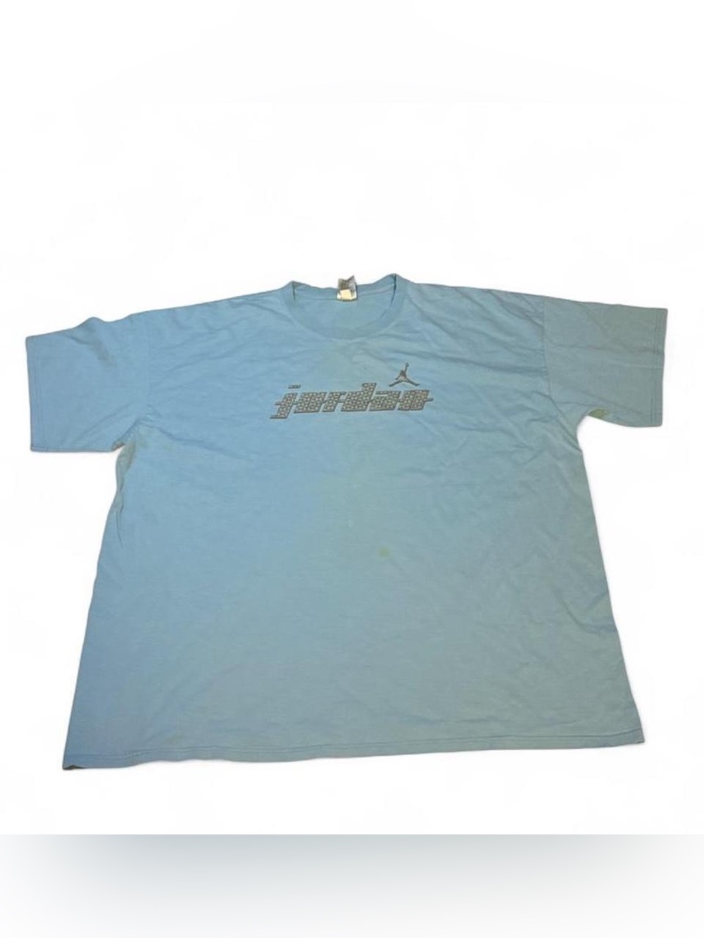 Jordan Retro short sleeve Men's Light Blue Graphic T-Shirt